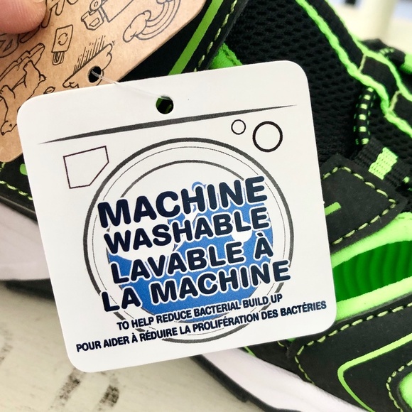 Skechers, Solar Quest, Fishermans Sandals, Black, Green, Kids, Size 3, NEW - Picture 12 of 14